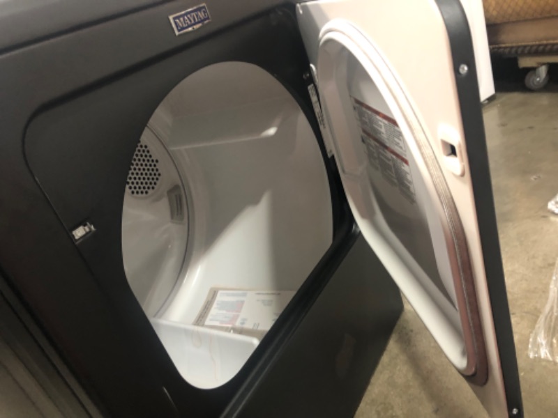 Photo 2 of SEE NOTES**Maytag Pet Pro 7-cu ft Steam Cycle Electric Dryer (Volcano Black)