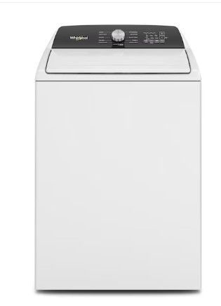 Photo 1 of Whirlpool 4.6-cu ft High Efficiency Impeller Top-Load Washer (White)