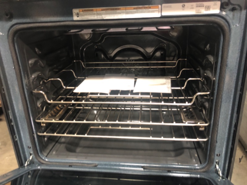 Photo 4 of KitchenAid 30-in Smooth Surface 5 Elements 6.4-cu ft Self-Cleaning Convection Oven Slide-in Electric Range (Stainless Steel)