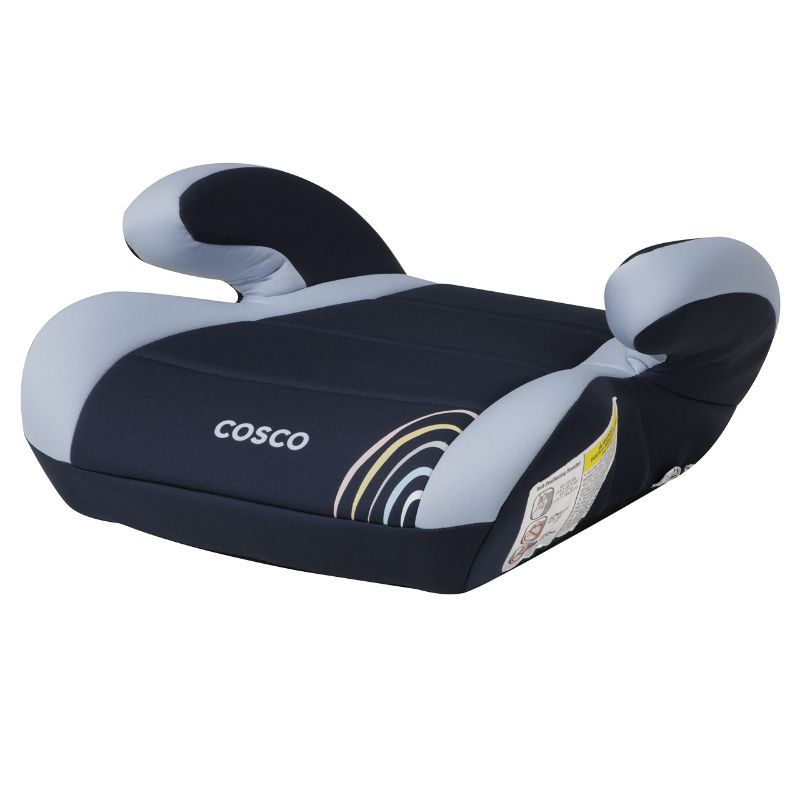 Photo 1 of **MINOR DAMAGE**
 Cosco Topside Backless Booster Car Seat, Lightweight 40-100 lbs, Rainbow