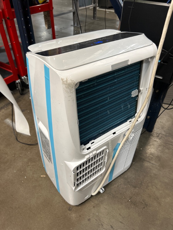 Photo 4 of VAGKRI Portable Air Conditioners 14000 BTU ASHRAE (10200 BTU DOE/SACC), 3-in-1 AC Unit with Fan & Dehumidifier Cools up to 700 sq. ft, Smart/Sleep Mode 3 Fan Speeds Auto Swing 24H Timer Remote Control
