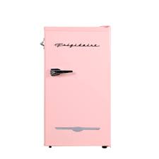 Photo 1 of ***Parts Only***DENTED EDGES**FRIGIDAIRE EFR376 Retro Bar Fridge Refrigerator with Side Bottle Opener, 3.2 cu. Ft, Pink/Coral
