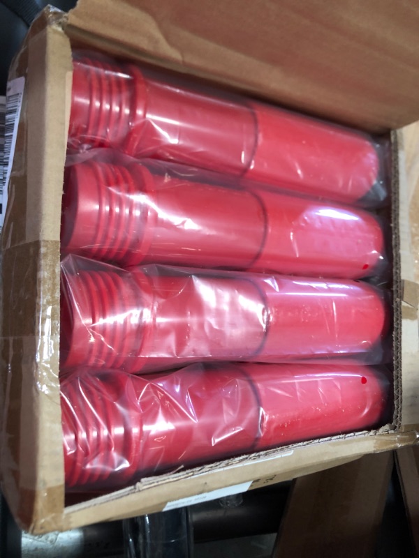 Photo 2 of #46079 EXTRA TABLE LEGS 4 PACK - CANDY APPLE RED 12" LEGS
