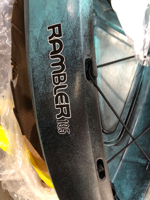 Photo 9 of **MISSING PADDLES**
Perception Rambler 13.5 | Sit on Top Tandem Kayak | Recreational Kayak for Two | Storage with Tie Downs | 13' 6" Dapper Rambler + Paddle 89 in