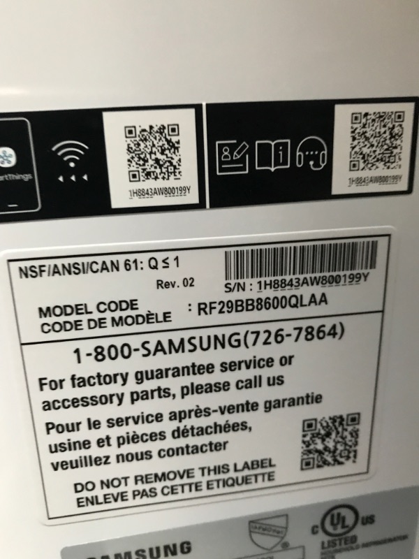 Photo 5 of Samsung Bespoke 28.8-cu ft 4-Door Smart French Door Refrigerator with Dual Ice Maker and Door within Door (Stainless Steel- All Panels) ENERGY STAR