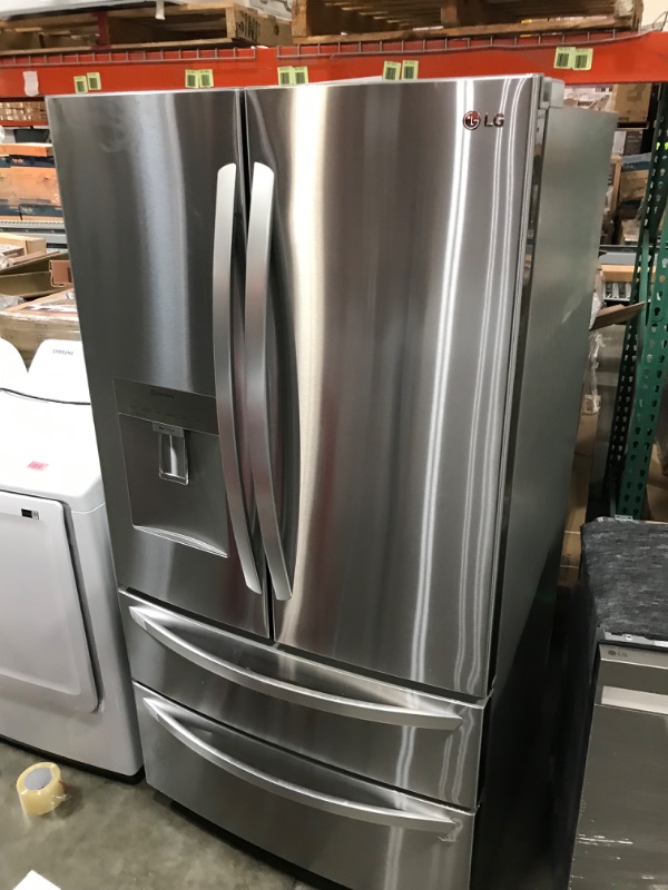 Photo 2 of LG 28.6 Cu. Ft. PrintProof™ Stainless Steel French Door Refrigerator