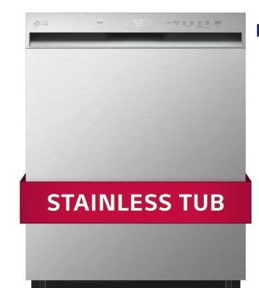 Photo 1 of LG QuadWash Front Control 24-in Built-In Dishwasher (Printproof Stainless Steel) ENERGY STAR, 50-dBA
Item #3646868Model #LDFN343LS