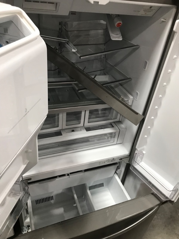 Photo 2 of BAD ODOR ***Whirlpool 26.8-cu ft French Door Refrigerator with Dual Ice Maker (Fingerprint Resistant Stainless Steel) ENERGY STAR