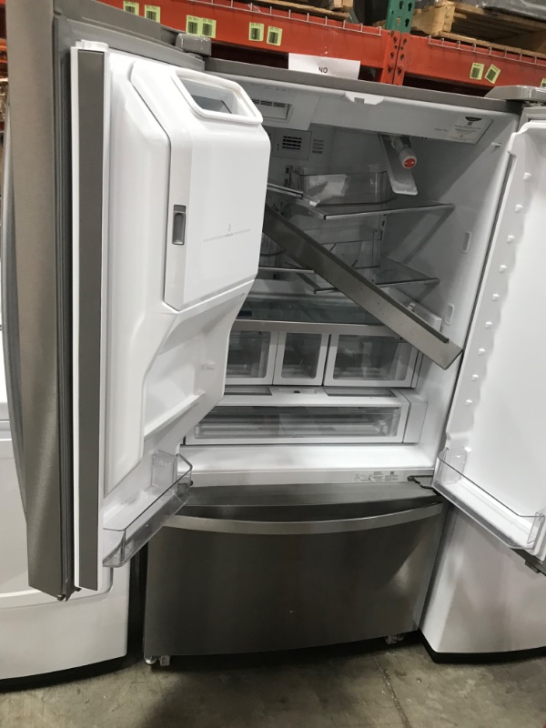Photo 6 of BAD ODOR ***Whirlpool 26.8-cu ft French Door Refrigerator with Dual Ice Maker (Fingerprint Resistant Stainless Steel) ENERGY STAR