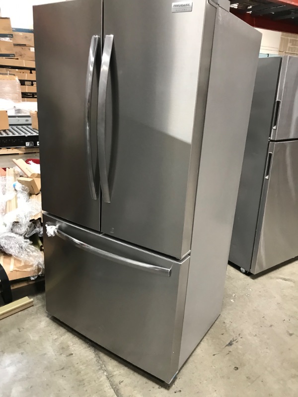 Photo 7 of Frigidaire Gallery 23.3-cu ft Counter-depth French Door Refrigerator with Ice Maker (Fingerprint Resistant Stainless Steel) ENERGY STAR