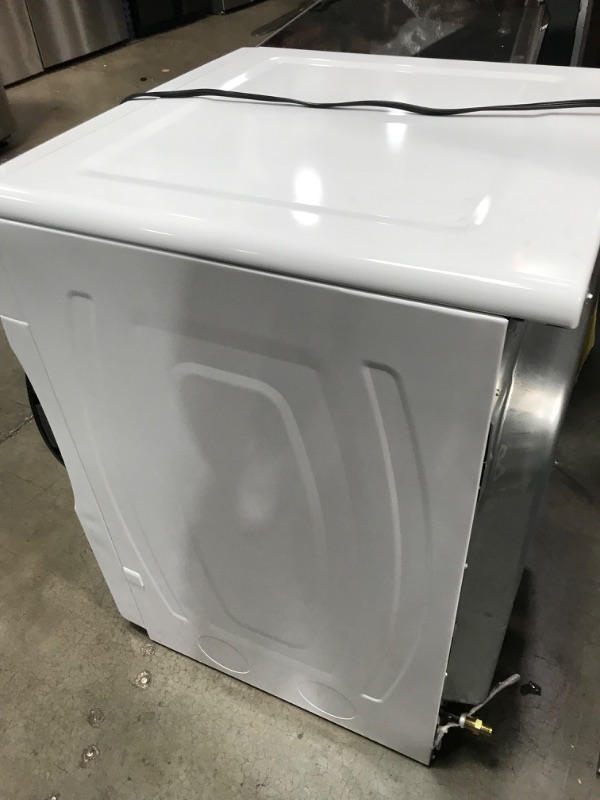 Photo 5 of Whirlpool 7.4-cu ft Reversible Side Swing Door Stackable Gas Dryer (White) ENERGY STAR