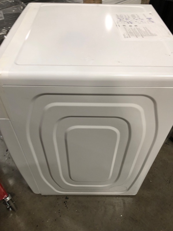 Photo 5 of Samsung 7.5-cu ft Stackable Electric Dryer (White)
