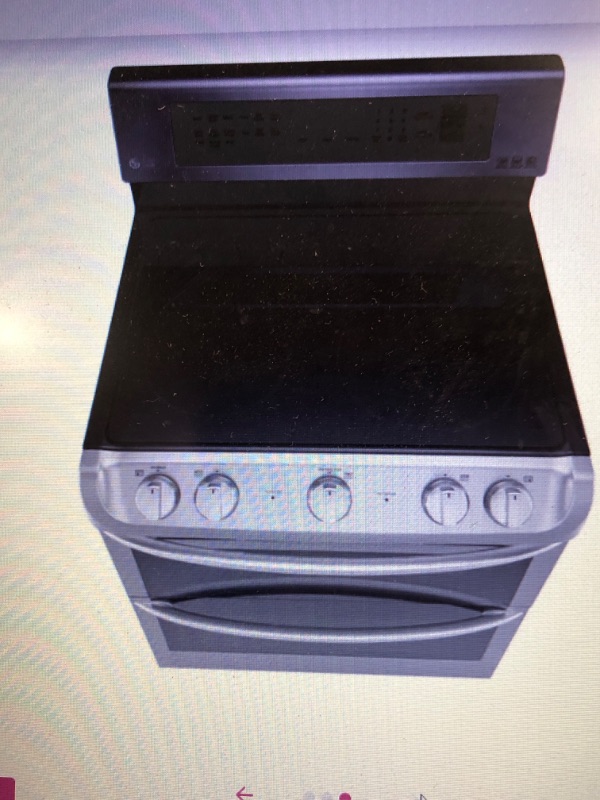 Photo 1 of 7.3 cu. ft. Electric Double Oven Range with ProBake Convection® and EasyClean®
