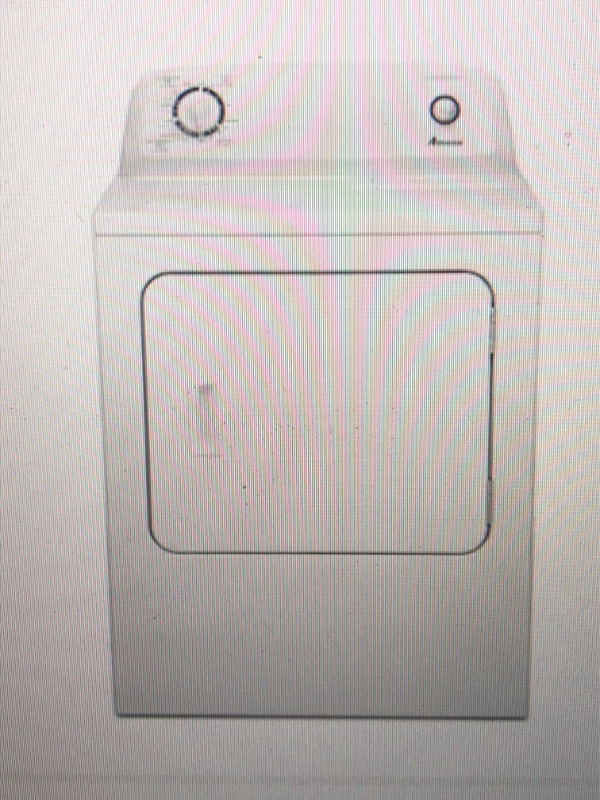 Photo 1 of Amana 6.5-cu ft Electric Dryer (White)
