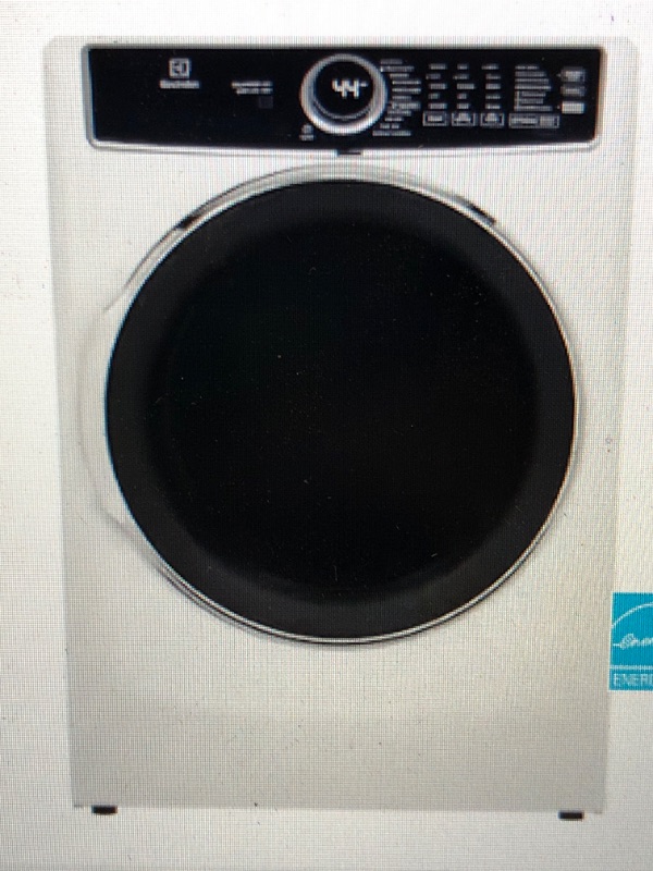 Photo 1 of Electrolux 8-cu ft Stackable Steam Cycle Electric Dryer (White) ENERGY STAR
