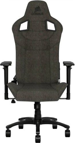 Photo 1 of CORSAIR - T3 RUSH Fabric Gaming Chair - Charcoal
