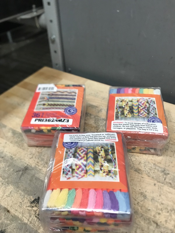 Photo 1 of 108 pc Assorted Craft Quality Thread Specialty Pack (3 Packs of 36 skeins) Pack of 3