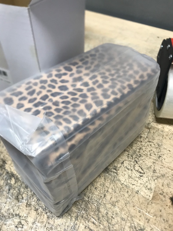 Photo 2 of 10 Pack Server Books for Waitress 4.3 x 8.3 Inch Leopard Check Presenters for Restaurants Waiter Serving Books Guest Check Book with 3 Pockets for Restaurant Cafe Bar Eatery Fit Server Apron(Leopard)