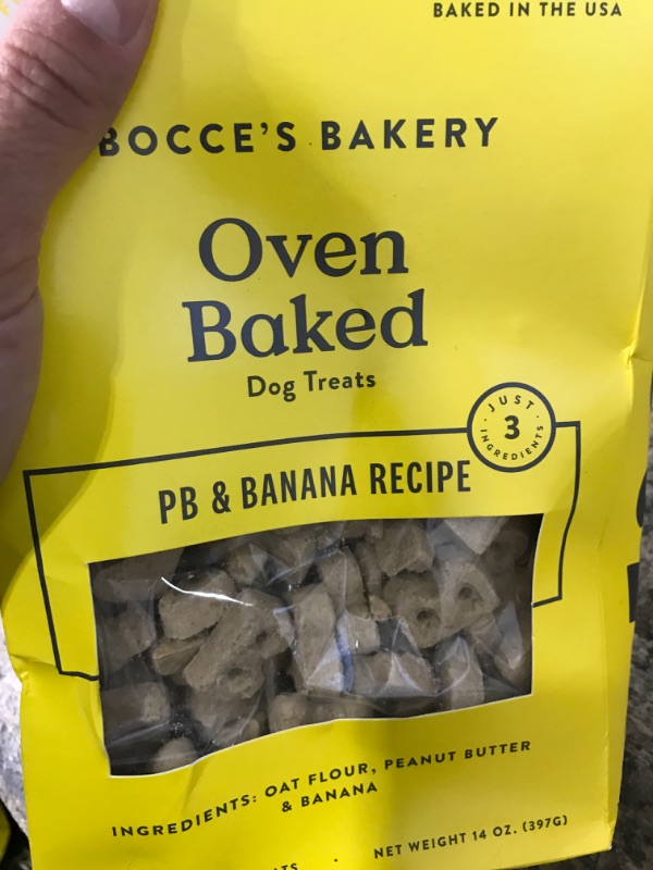 Photo 2 of 08/2024***Bocce's Bakery PEANUT BUTTER: PB + Banana