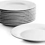 Photo 1 of 10 Strawberry Street 10.5" Catering Round Dinner Plate, Set of 12 Round (Dinner Plate)