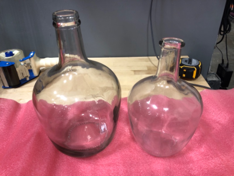 Photo 1 of 2 Glass Vases
