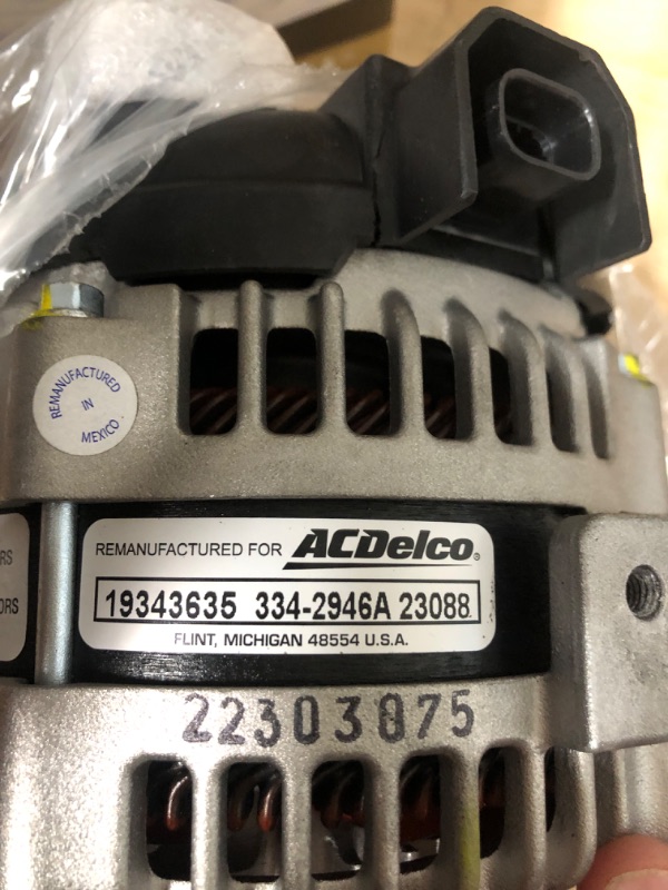 Photo 2 of ACDelco Gold 334-2946A Alternator, Remanufactured (Renewed)