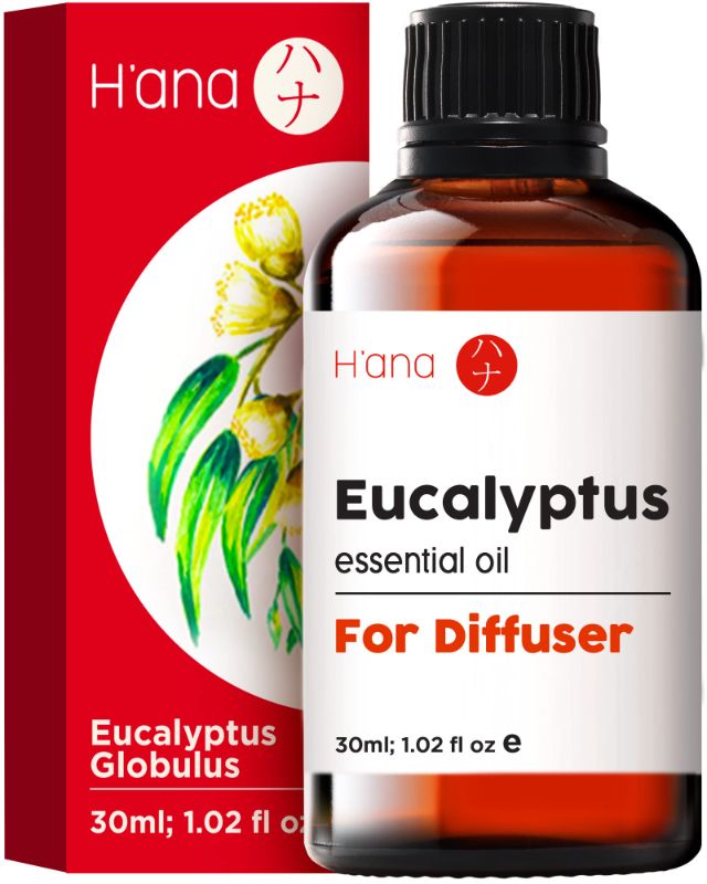 Photo 1 of 2 packs of H'ana Eucalyptus Oils - (1 fl oz) exp october 2023