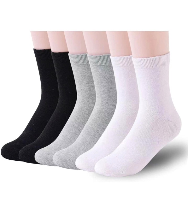 Photo 2 of BCRMPT Womens Crew Socks for Business,6 Pairs Soft Casual Dress Socks,Lightweight & Breathable Socks for Women