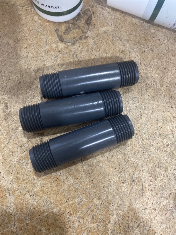 Photo 1 of 3 PACK OF Orbit 38083 1/2" X 3" PVC Risers