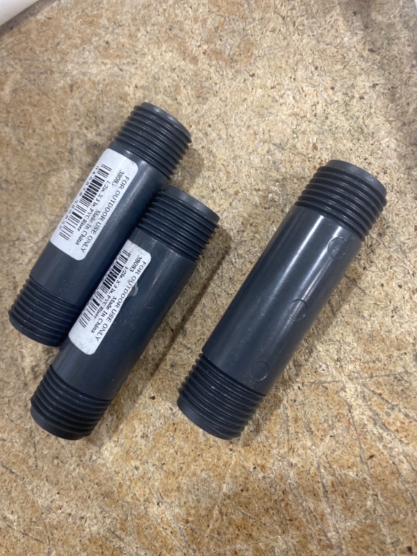 Photo 1 of 3 PACK OF Orbit 38083 1/2" X 3" PVC Risers