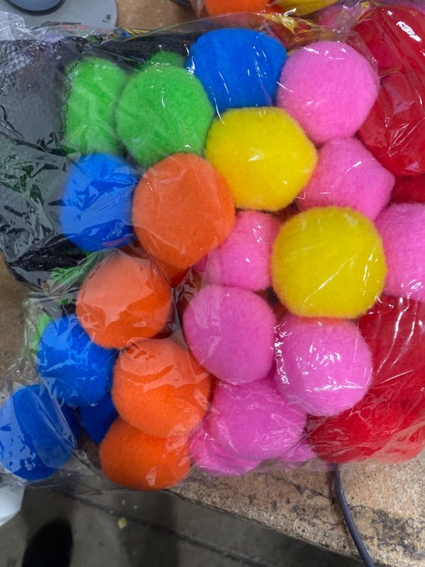 Photo 3 of 60 Pcs Reusable Water Balls, Reusable Water Balloons for Outdoor Toys and Games, Water Toys for Kids and Adults Boys and Girls - Summer Toys Ball for Pool and Backyard Fun Multicolor 60