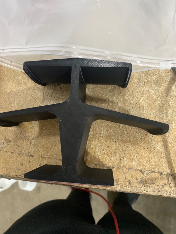 Photo 1 of BRAINWAVZ [EOL] The Anvil - Under Desk/Shelf Dual Gamepad Controller & Dual Headphone Hanger Holder Stand - Designed for Xbox ONE PS4 PS3 PS5 Dualshock DualSense HyperX PC Steelseries Razer [EOL]