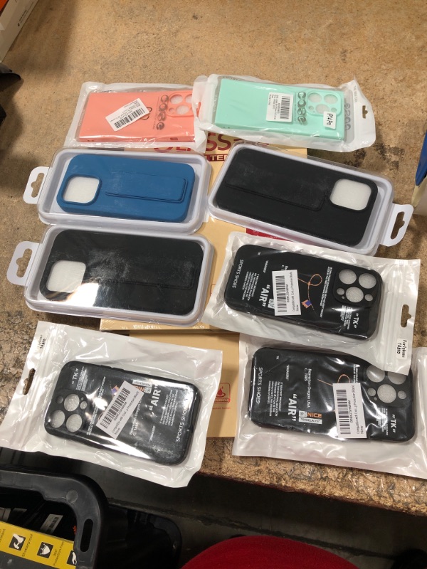 Photo 1 of 10 PIECE ASSORTED CELL PHONE CASE BUNDLE 