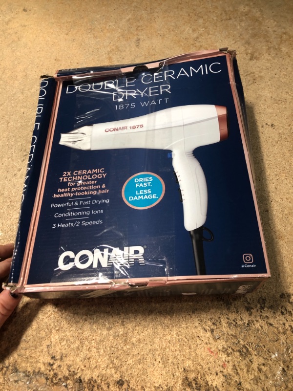 Photo 2 of Conair Double Ceramic Hair Dryer - 1875W