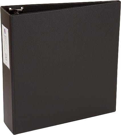 Photo 1 of AVERY Economy Binder, 3" Round Ring, Black (04601)
