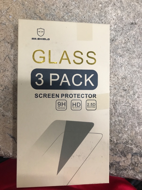 Photo 2 of [3-Pack]- Mr.Shield Designed For Motorola Edge S30 5G / Moto Edge S30 5G [Tempered Glass] [Japan Glass with 9H Hardness] Screen Protector with Lifetime Replacement