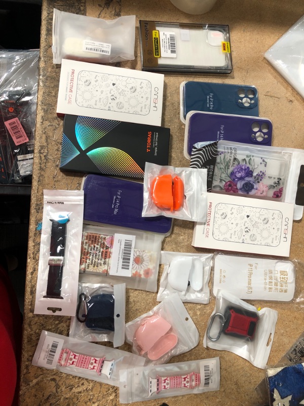 Photo 1 of 19 ITEMS, ASSORTED PHONE CASE BUNDLE