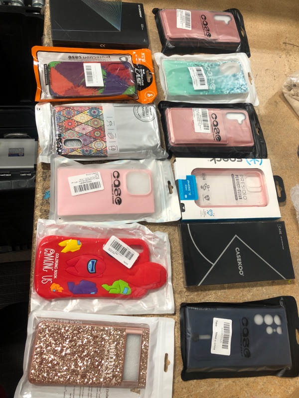 Photo 1 of 12 ITEMS, ASSORTED PHONE CASE BUNDLE