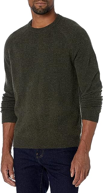 Photo 1 of Goodthreads Men's Lambswool Crewneck Jumper (Available in Tall) Large