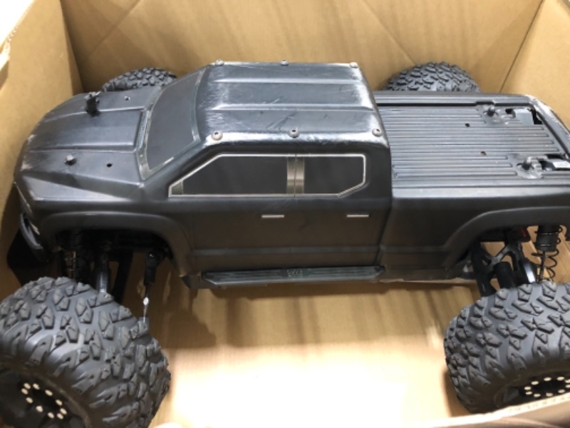 Photo 2 of ***Parts Only***ARRMA 1/10 Big Rock 4X4 V3 3S BLX Brushless Monster RC Truck RTR (Transmitter and Receiver Included, Batteries and Charger Required), Black, ARA4312V3