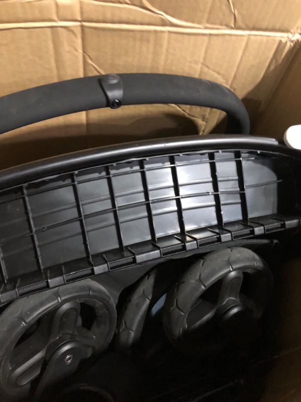 Photo 3 of [FOR PARTS]
Graco Ready2Grow LX 2.0 Double Stroller Features Bench Seat and Standing Platform Options, Gotham "w/ Added Body Support Cushion" Gotham