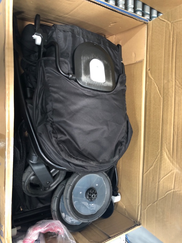 Photo 2 of [FOR PARTS]
Graco Ready2Grow LX 2.0 Double Stroller Features Bench Seat and Standing Platform Options, Gotham "w/ Added Body Support Cushion" Gotham