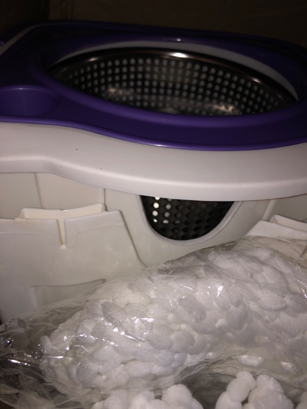 Photo 1 of MASTERTOP Spin Mop Bucket System with Wringer Set, Mop Buckets Separate Clean and Dirty Water,360° 6psc Microfiber Spin Mops, 51.2 Inch Stainless Steel Handle, Stackable & Easy to Store mop and bucket set