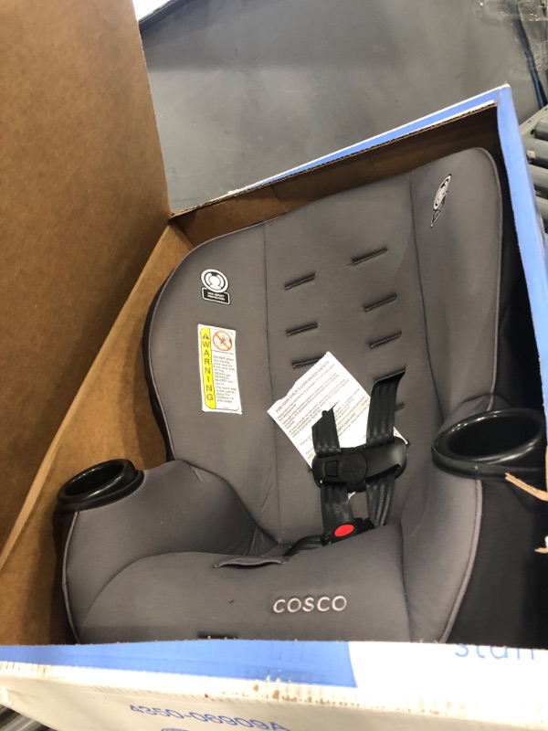 Photo 2 of Cosco Onlook 2-in-1 Convertible Car Seat, Rear-Facing 5-40 pounds and Forward-Facing 22-40 pounds and up to 43 inches, Black Arrows