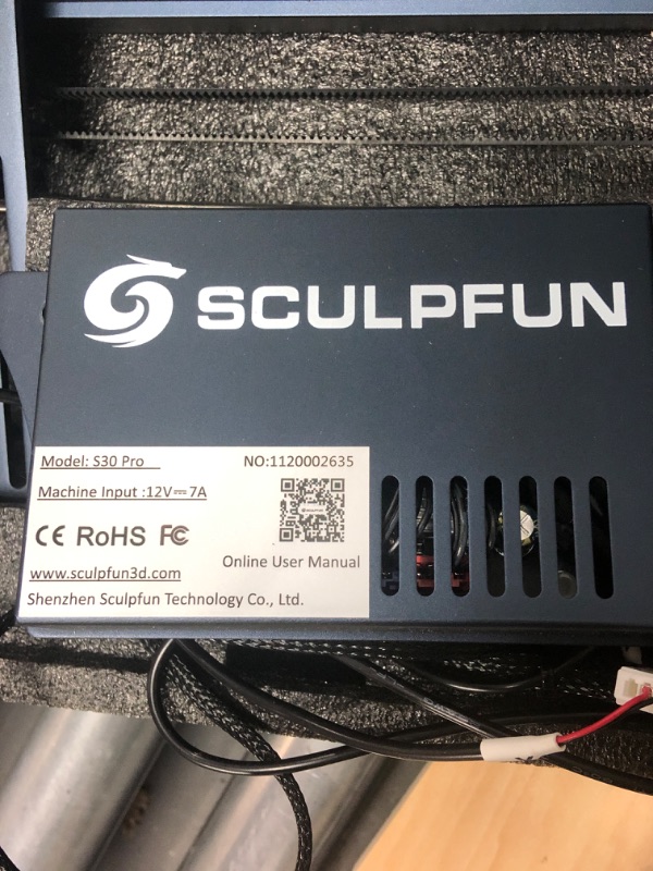 Photo 8 of SCULPFUN S30 Ultra Laser Engraver with Air Assist, 33W Output