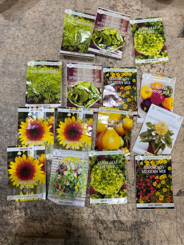 Photo 1 of 15PK- SEEDS4PLANTING MIXED