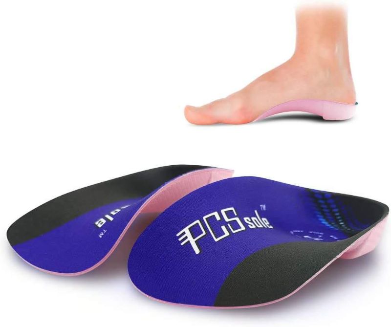 Photo 1 of PCSsole 3/4 Orthotics Shoe Insoles High Arch Supports Shoe Insertsfor Plantar Fasciitis, Flat Feet, Over-Pronation, Relief Heel Spur Pain (Men11.5-13.5/Women12.5-14.5)
