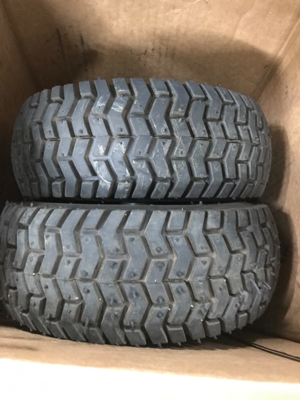 Photo 2 of Pack of 2 Jungle Jim's 900 Genuine OEM Jungle Wheel Tire Assembly 4.10/3.50-4