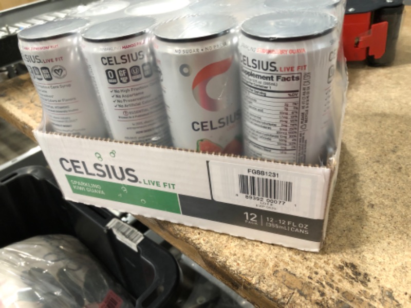 Photo 2 of **best by 02/2024!! CELSIUS Essential Energy Drink, 12 Fl Oz, Official Variety Pack (Pack of 12) Official Variety Pack 12 Fl Oz (Pack of 12)