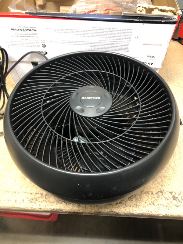 Photo 1 of 12 in. 3 Speed Whole Room Circulator Floor Fan